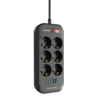 LDNIO SE6403C Power Strip USB-C 6 Outlets