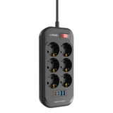 LDNIO SE6403C Power Strip USB-C 6 Outlets