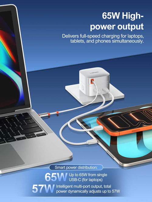 LDNIO Q10 65W Fast Charger
