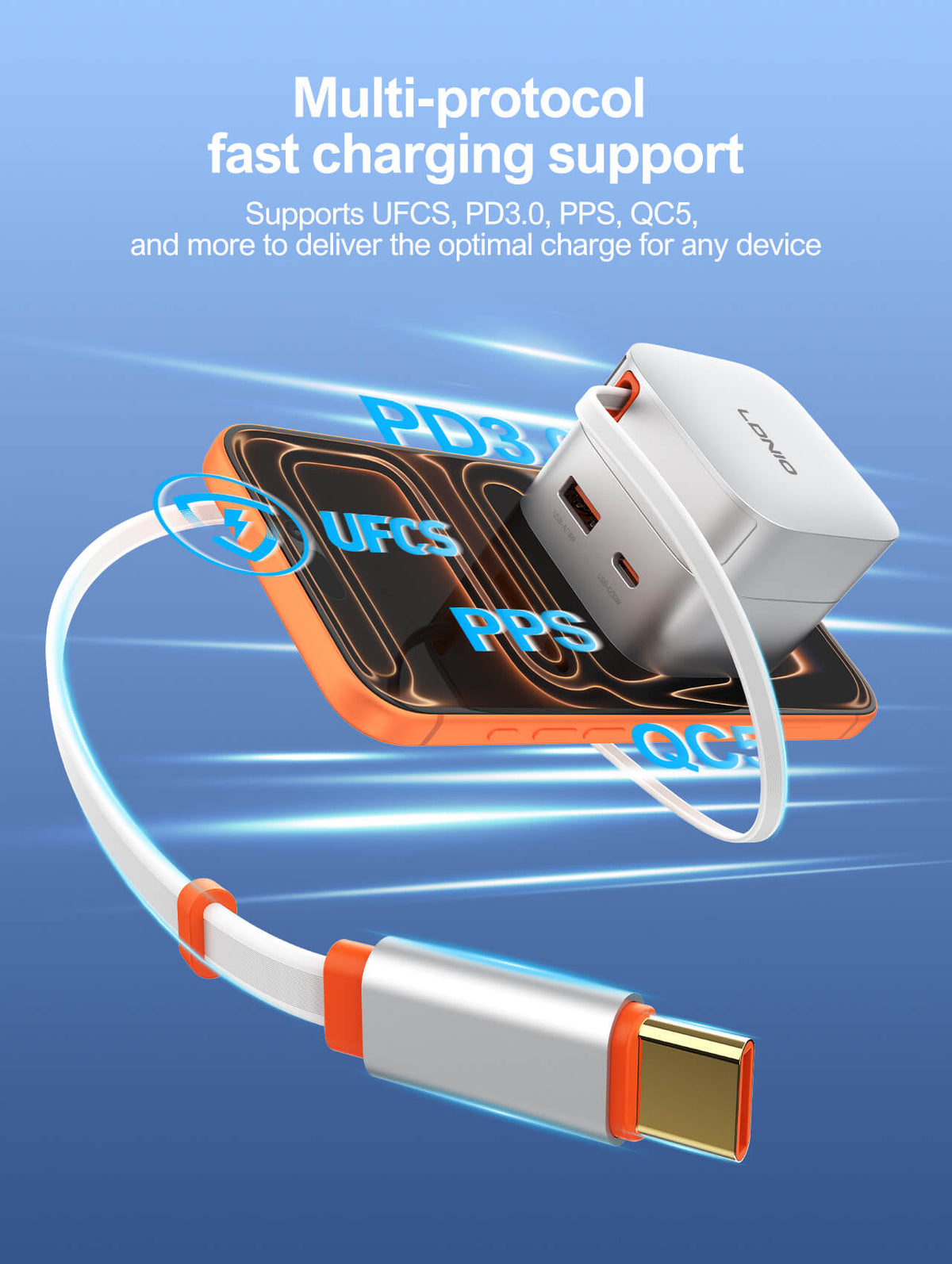LDNIO Q10 65W Fast Charger