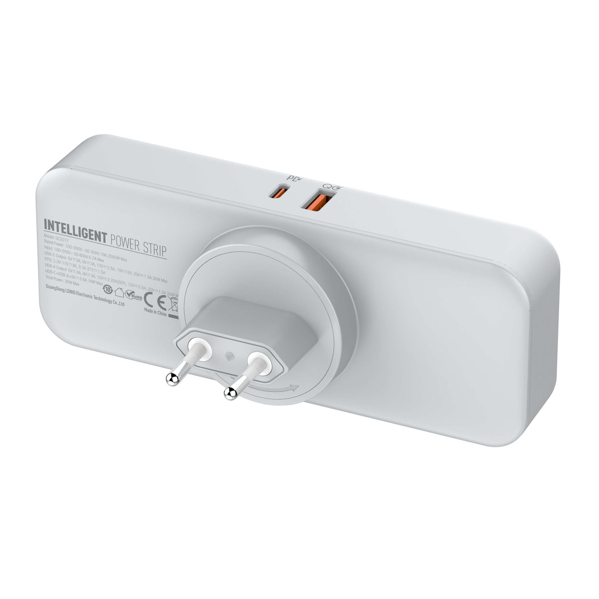 LDNIO SC3317 Power Strip 30W USB-C