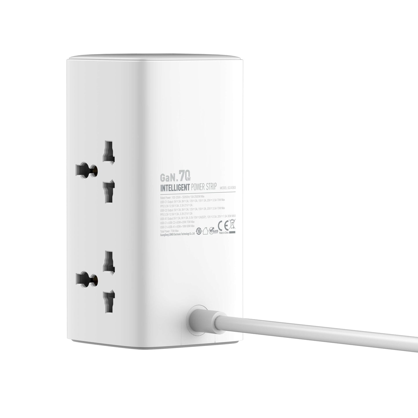 LDNIO SC4383 70W Power Strip