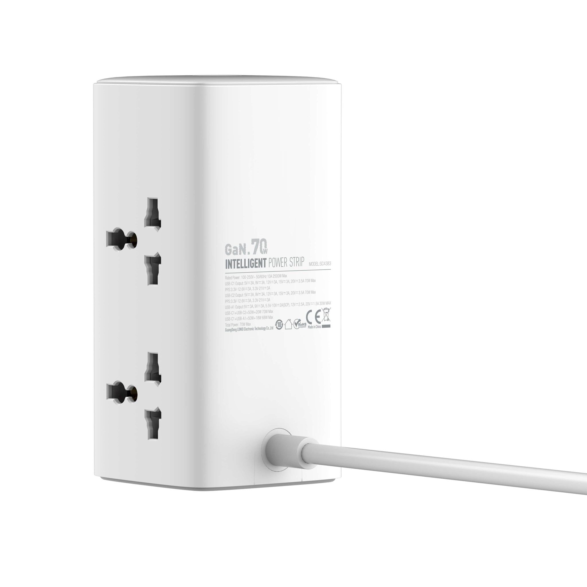 LDNIO SC4383 70W Power Strip