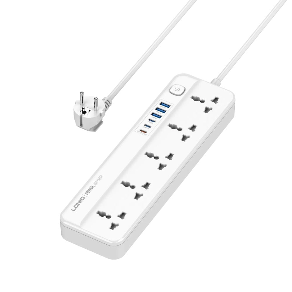 LDNIO SC5614C Power Strip USB-C 5 Outlets