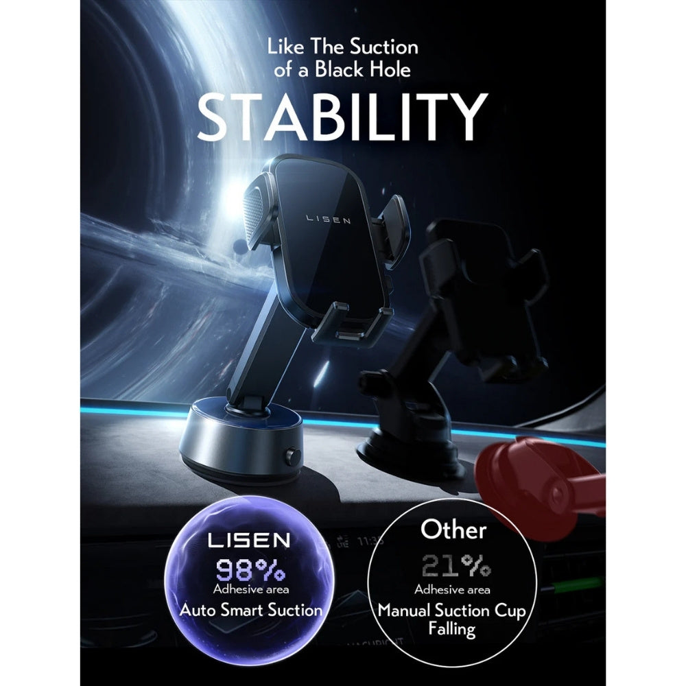 LISEN Vacuum Suction Phone Holder
