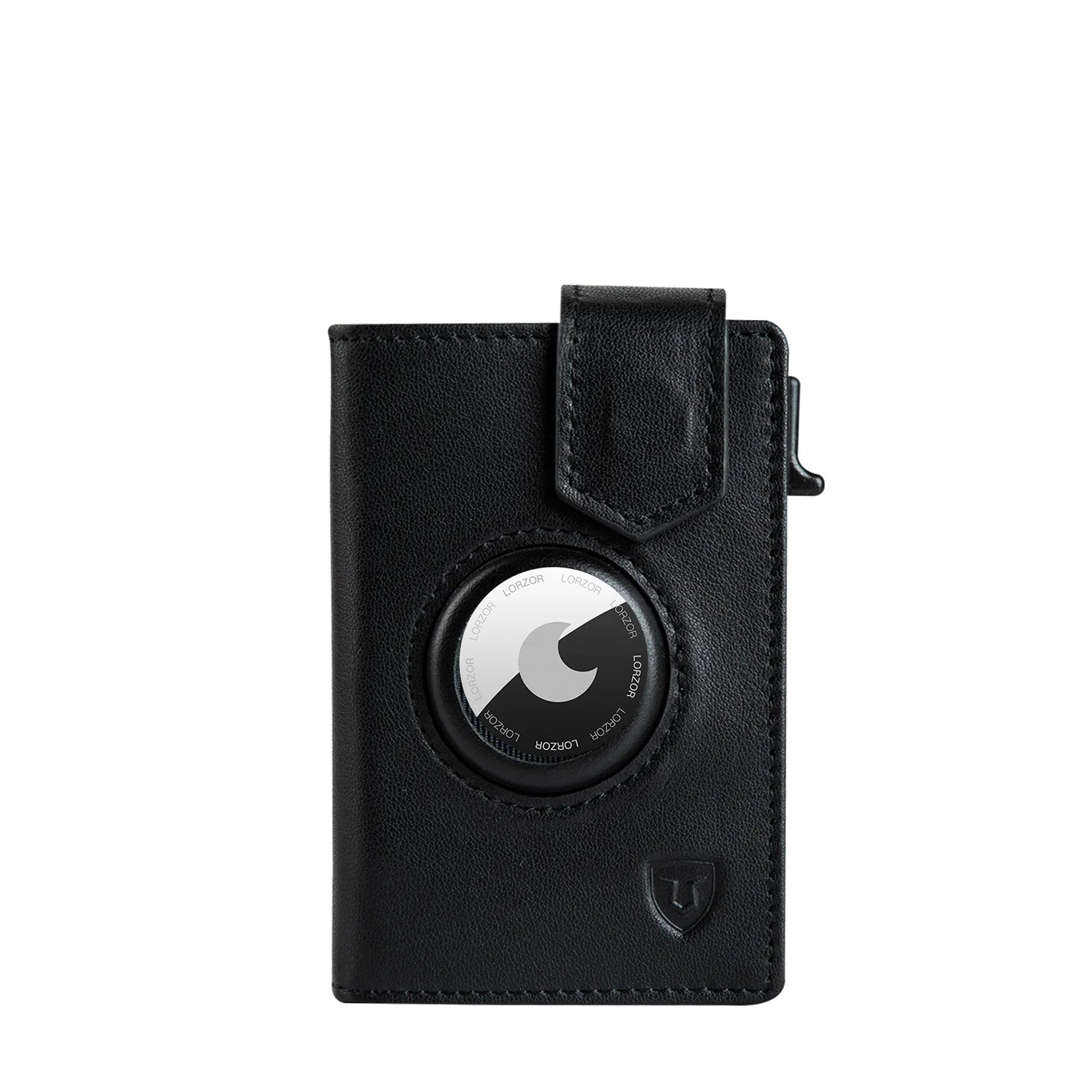 LORZOR Pop-Up AirTag Leather Wallet