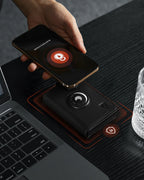 LORZOR Pop-Up AirTag Leather Wallet