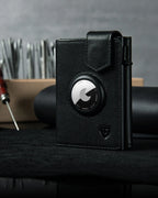 LORZOR Pop-Up AirTag Leather Wallet