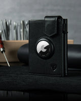 LORZOR Pop-Up AirTag Leather Wallet