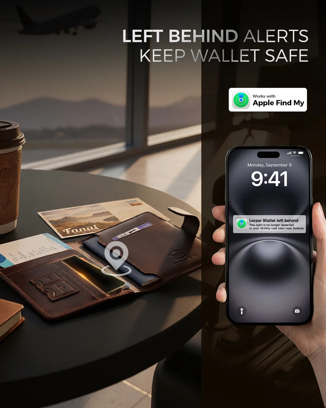 LORZOR Wallet Tracker Air Card