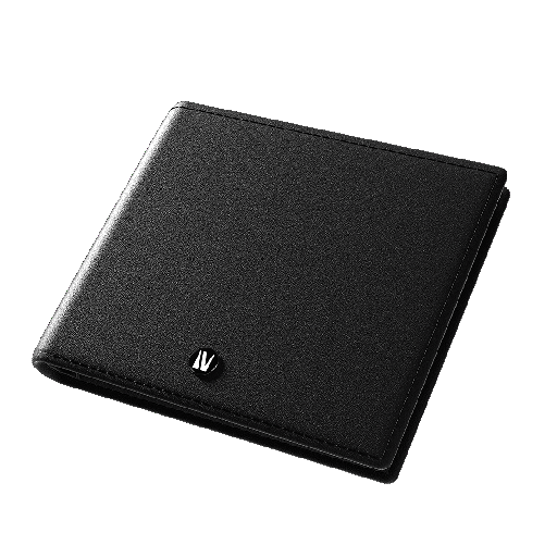 Levelo Billfold Men’s Genuine Leather Wallet – Black