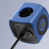 LDNIO SE3338 Power Strip 2500W – 65W Fast Charging with PD & QC3.0, EU Plug, 2m Cable