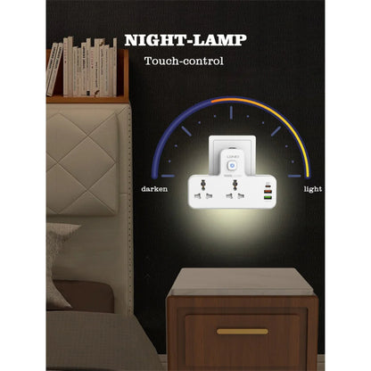 LDNIO SC2311 2-Outlet Portable Extension Power Socket