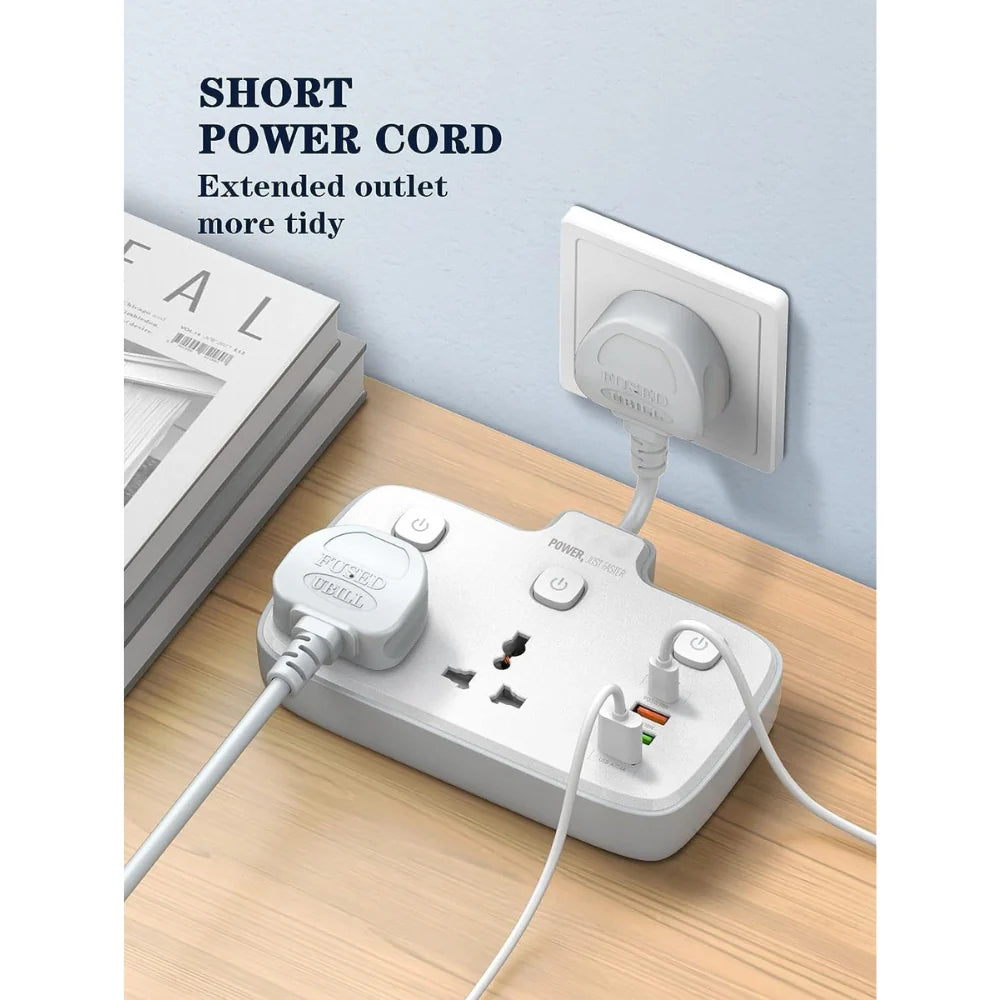 LDNIO SC2413 Extension Socket Power Strip with USB Ports