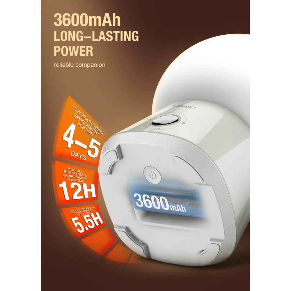 LDNIO Y4 Portable Smart RGB Night Light – Rechargeable Ambient Lamp