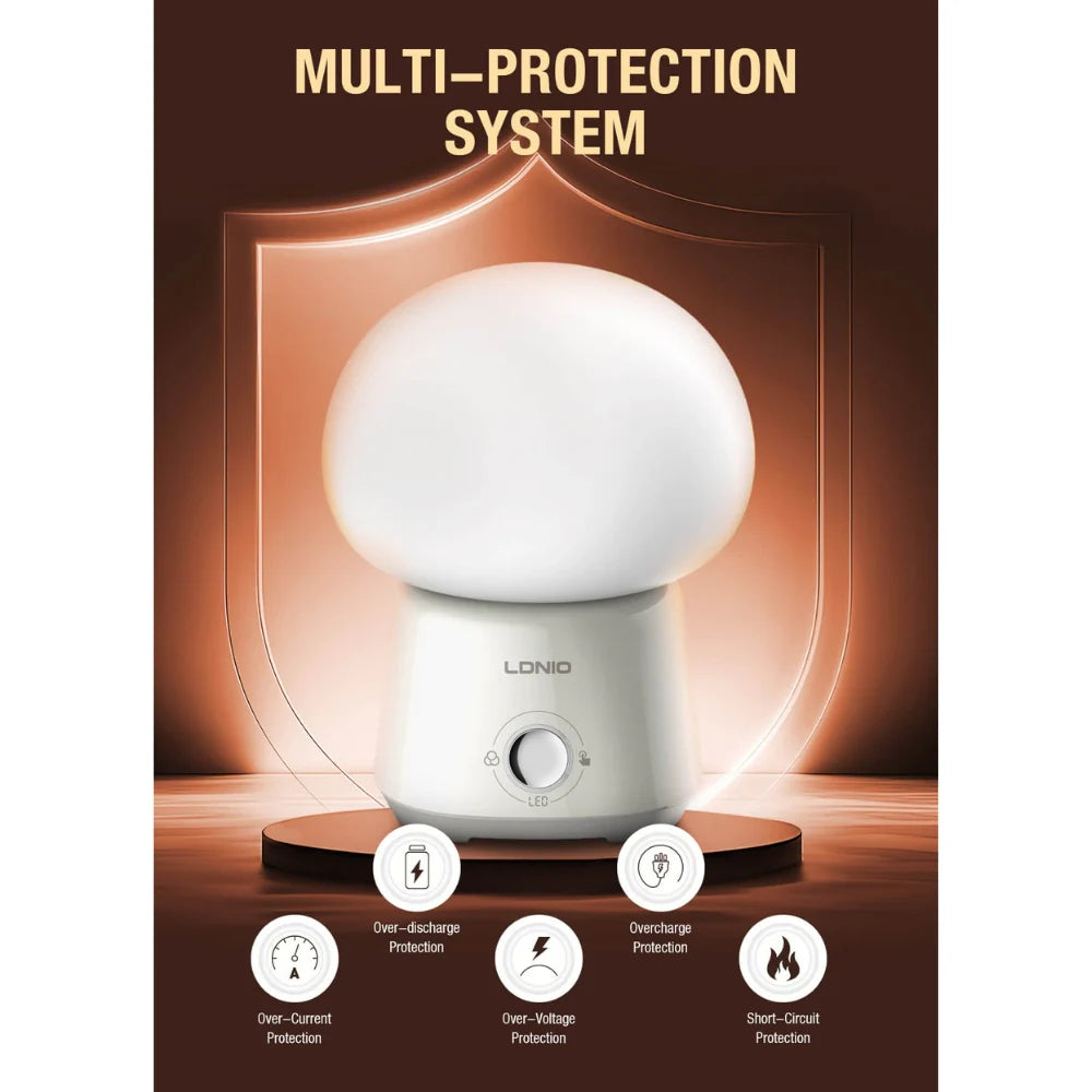 LDNIO Y4 Portable Smart RGB Night Light – Rechargeable Ambient Lamp