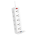LDNIO SC10610 2500W Power Socket with 10 Universal Outlets & USB-C PD20W