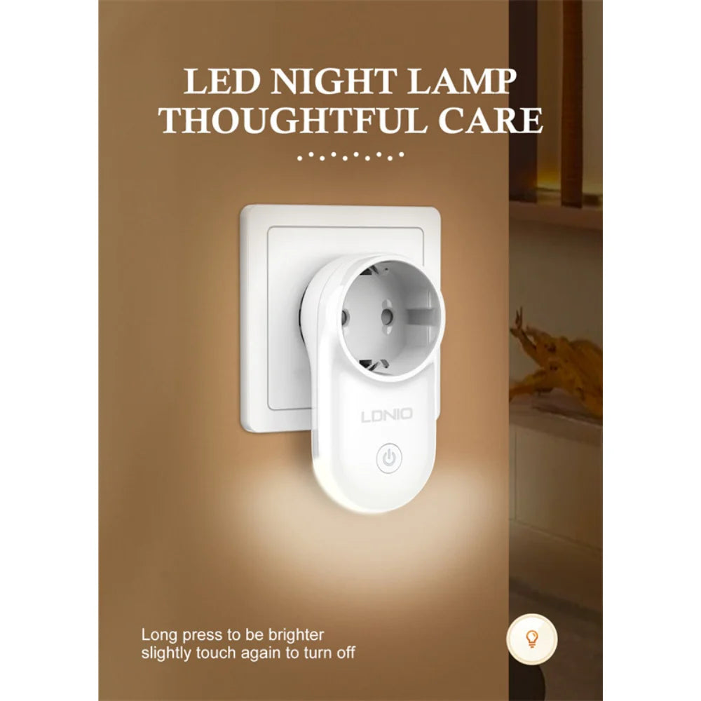 LDNIO SEW1058 Wi-Fi Smart Power Socket with USB & Remote Control