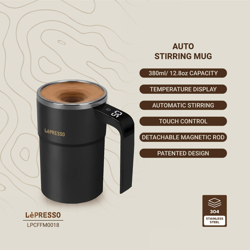 LePresso Stirmagic Auto Stirring Mug