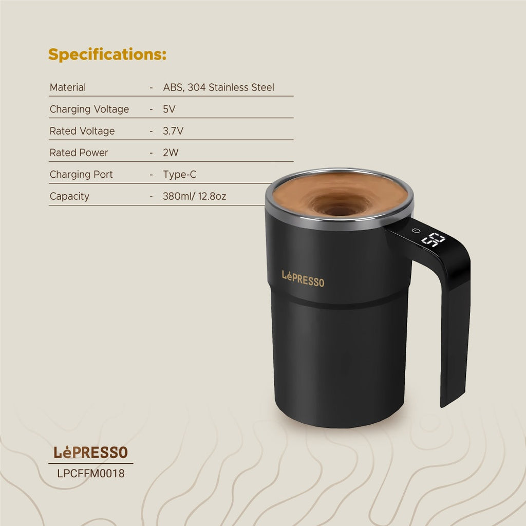 LePresso Stirmagic Auto Stirring Mug