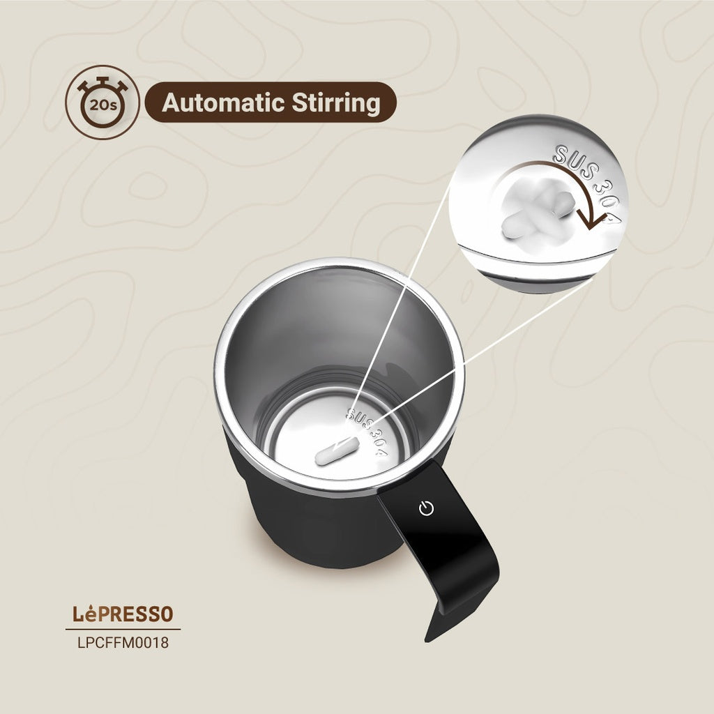 LePresso Stirmagic Auto Stirring Mug
