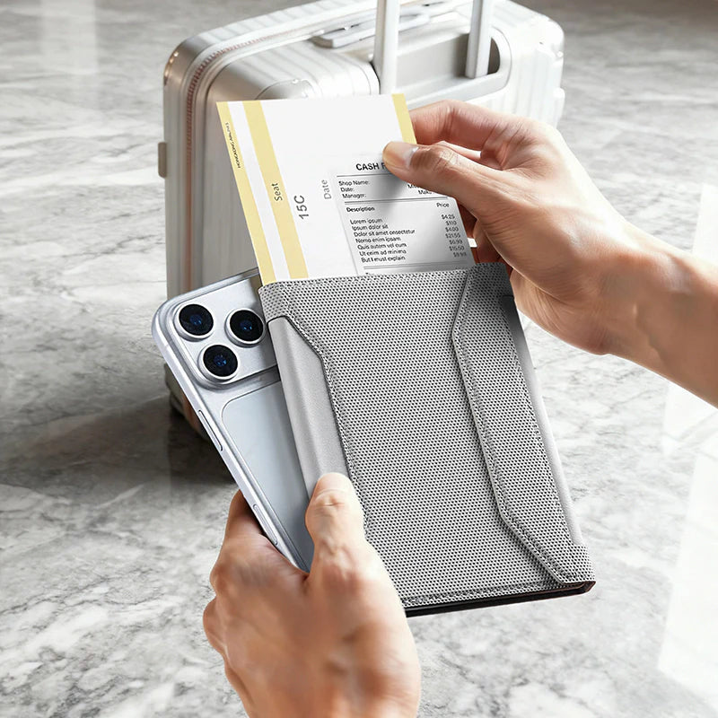 Mark Ryden MagiPass L_MR604 Instant-Access Crossbody Travel Card Wallet for Boarding