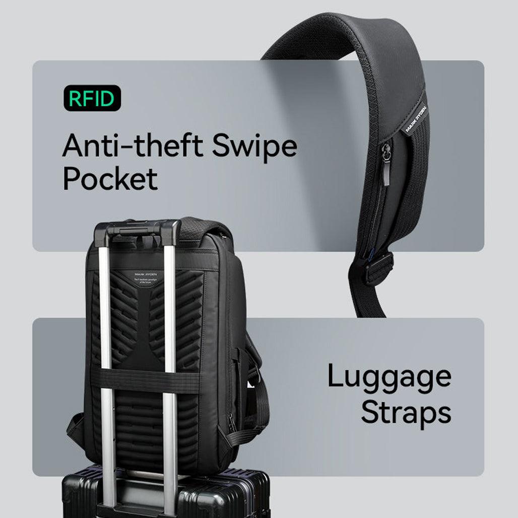 Mark Ryden MR9730 Waterproof Backpack with USB Charging Port – Fits 15.6” - Saleshubstore