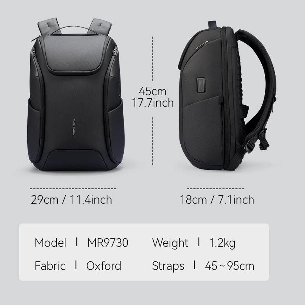 Mark Ryden MR9730 Waterproof Backpack with USB Charging Port – Fits 15.6” - Saleshubstore