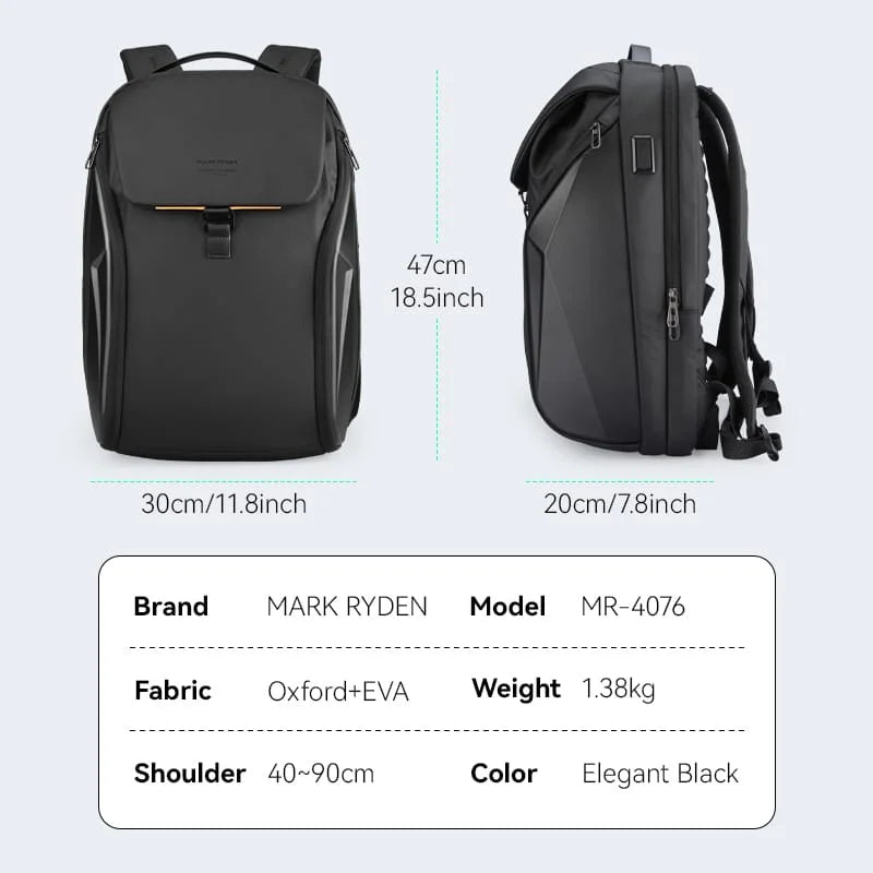 Mark Ryden MR-4076 Travel Laptop Backpack