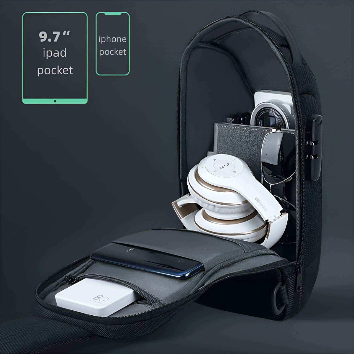 Mark Ryden MR7116 Mini Odyssey Anti-Theft Password Lock - Saleshubstore