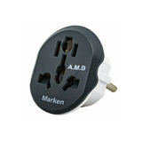 Marken AMB EU Plug Adapter 1 Box (20 Pcs)