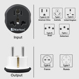 Marken AMB EU Plug Adapter 1 Box (20 Pcs)