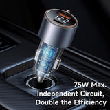 Mcdodo 75W Digital Display Car Charger