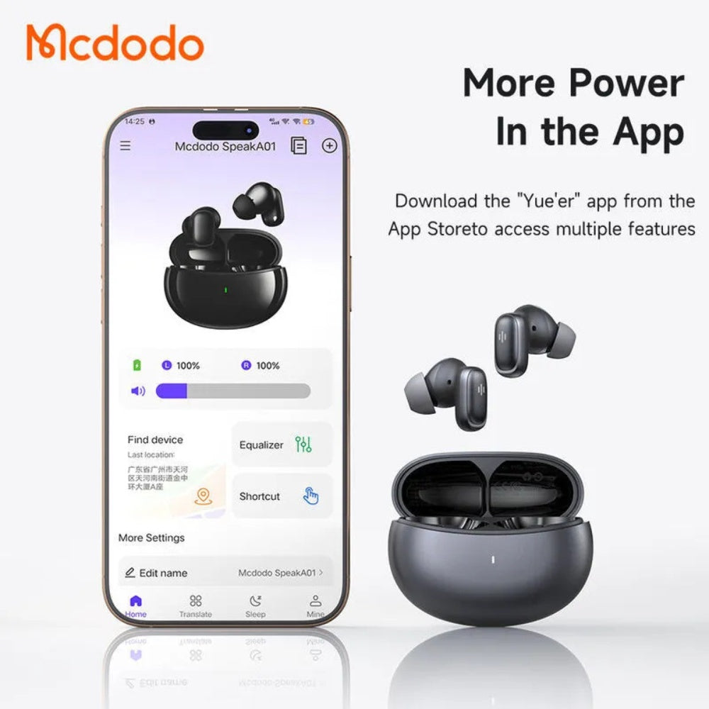 Mcdodo ANC & ENC AI Translator Earbuds HP-822
