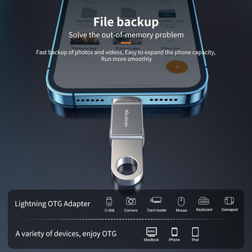 Mcdodo Lightning to USB-C Connector OT-7700