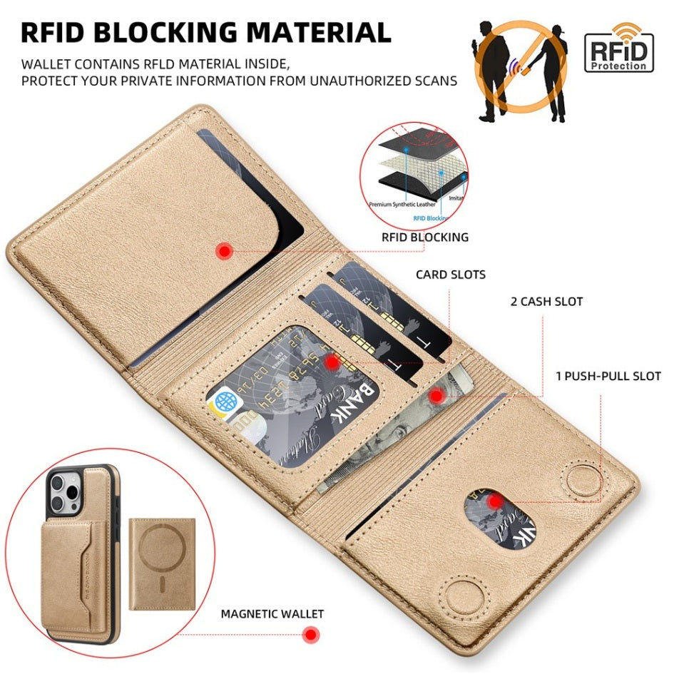 Mocome Magnetic Card Holder