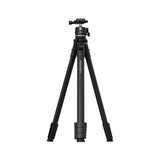 Porodo Ultra-Light Aluminum Tripod – Portable Adjustable Camera & Phone Stand (Black)