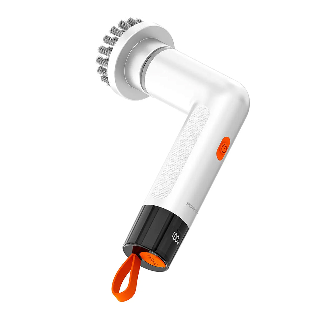 Porodo Lifestyle MiniSpin Electric Cleaning Brush – 320 RPM Cordless Multi-Surface Scrubber