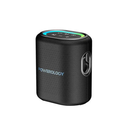 Powerology Portable Loud Speaker 25W – Powerful Wireless Sound with Deep Bass (Black)