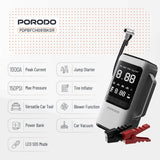 Porodo 4-In-1 Inflator and Jump Starter