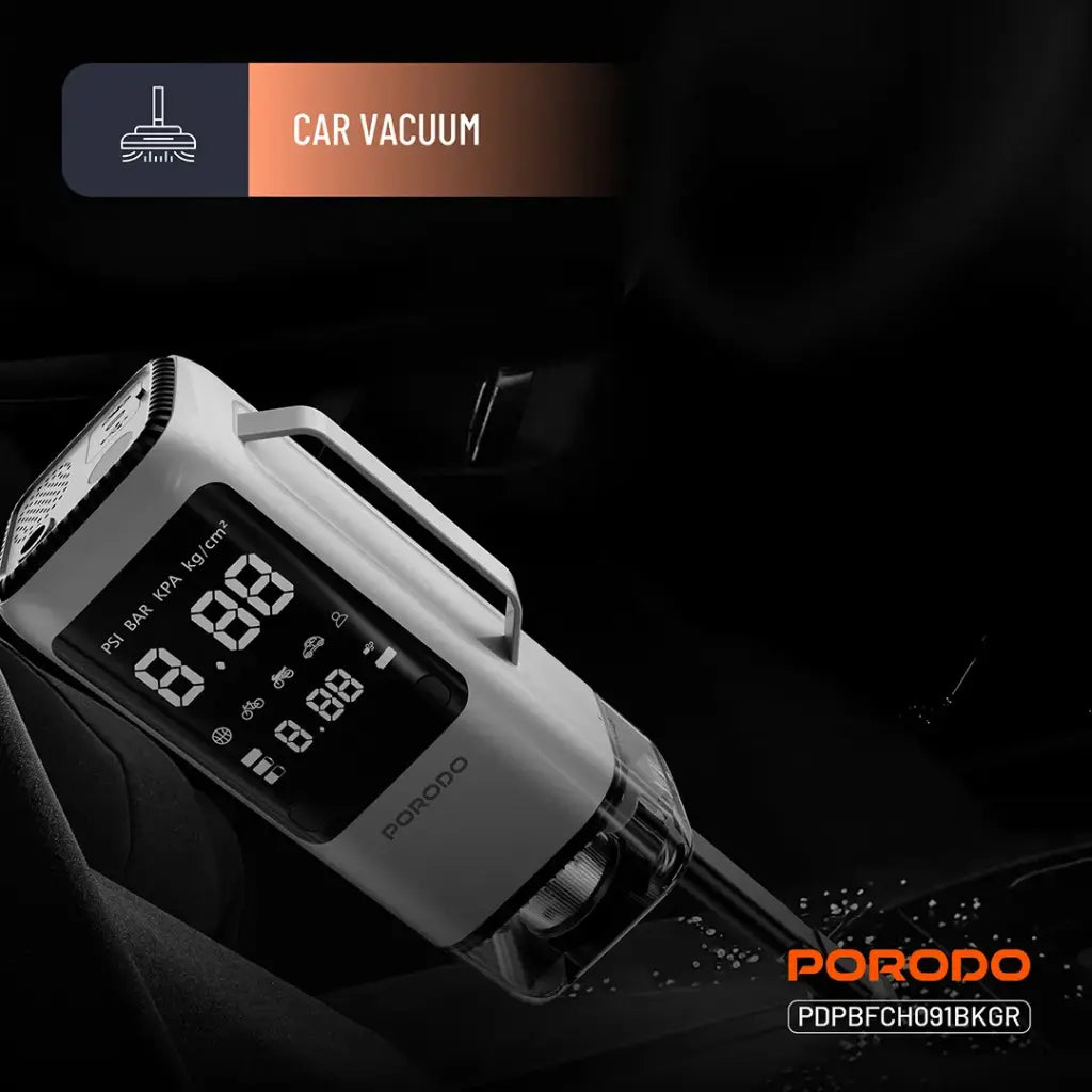 Porodo 4-In-1 Inflator and Jump Starter