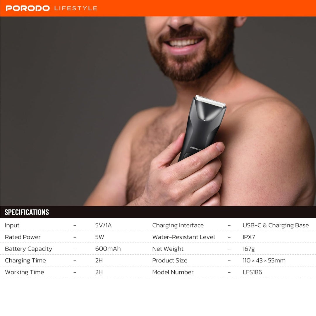 Porodo Full-Body Grooming Kit