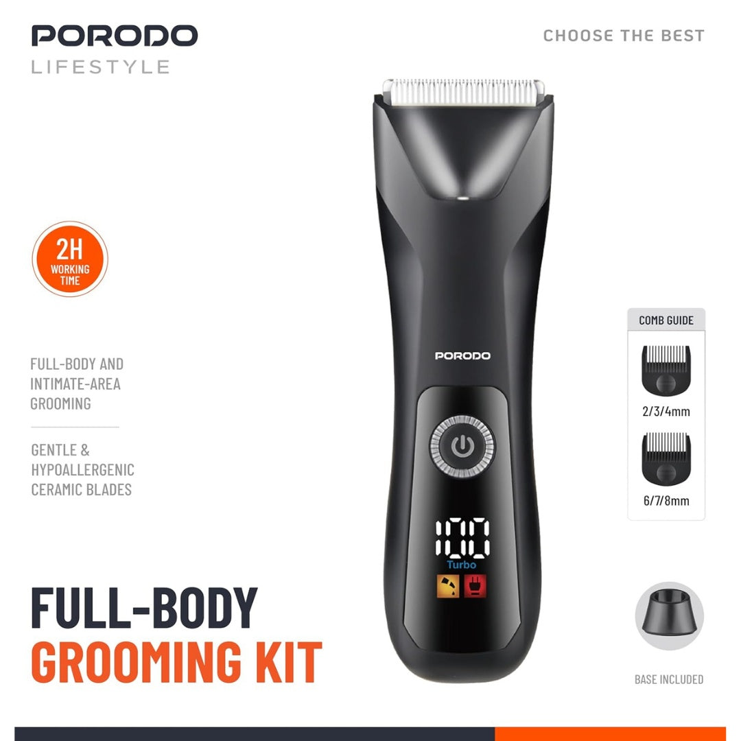 Porodo Full-Body Grooming Kit