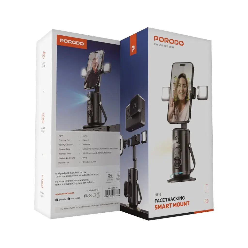 Porodo Face Tracking Smart Mount Holder