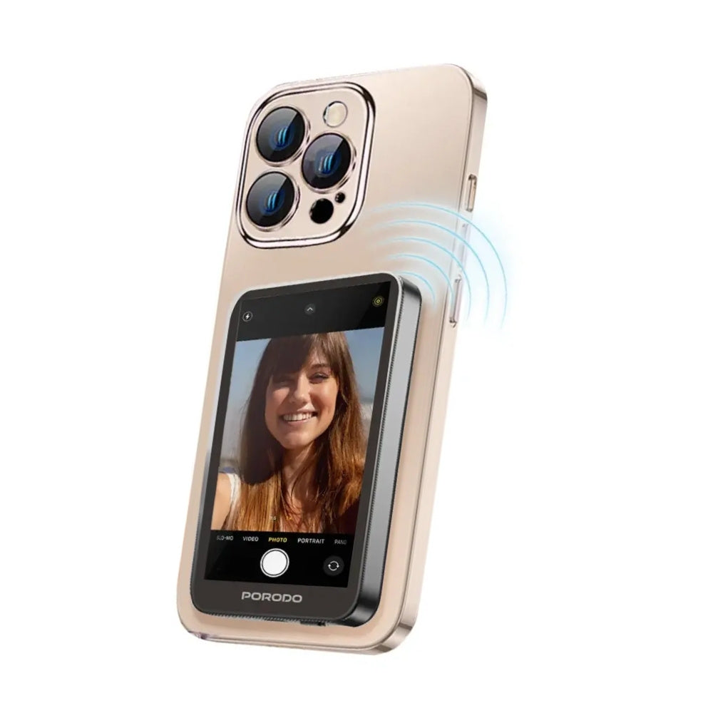 Porodo Lifestyle Selfie Screen Monitor Magnetic Mirroring Device