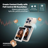 Porodo Lifestyle Selfie Screen Monitor Magnetic Mirroring Device