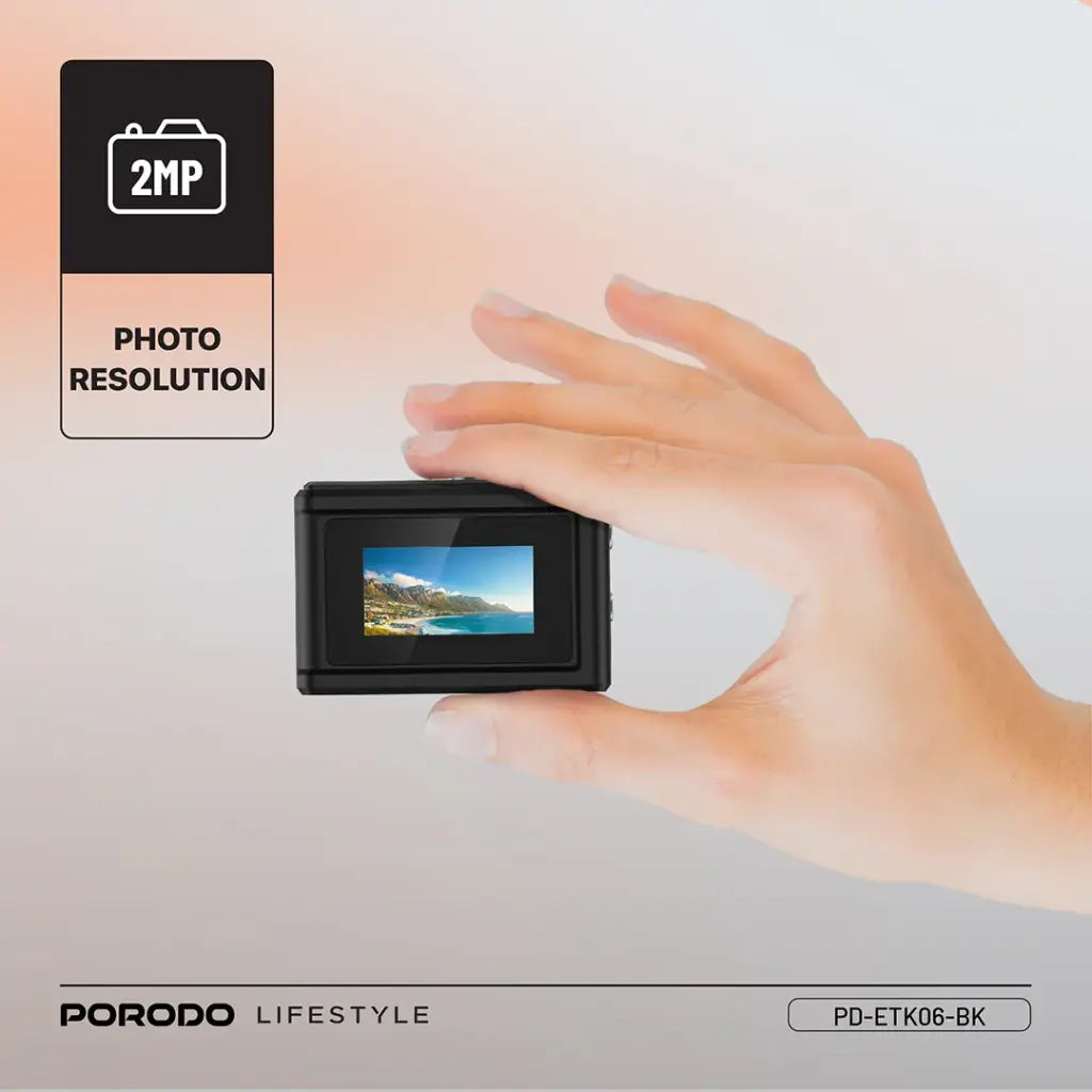 Porodo Lifestyle Snap & Go Mini Digital Camera