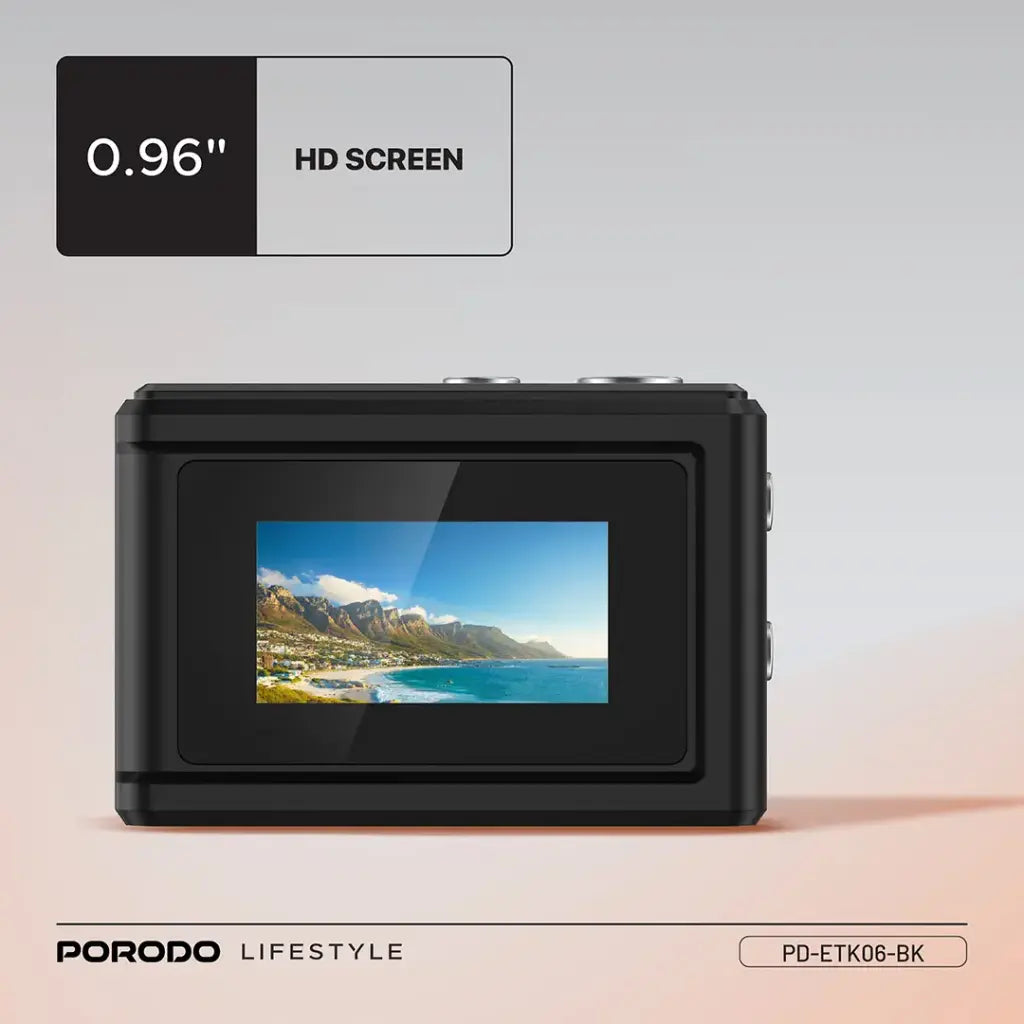 Porodo Lifestyle Snap & Go Mini Digital Camera