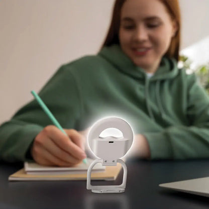 Porodo SnapBright Magnetic LED Fill Light – Adjustable Brightness Compact Light (White)