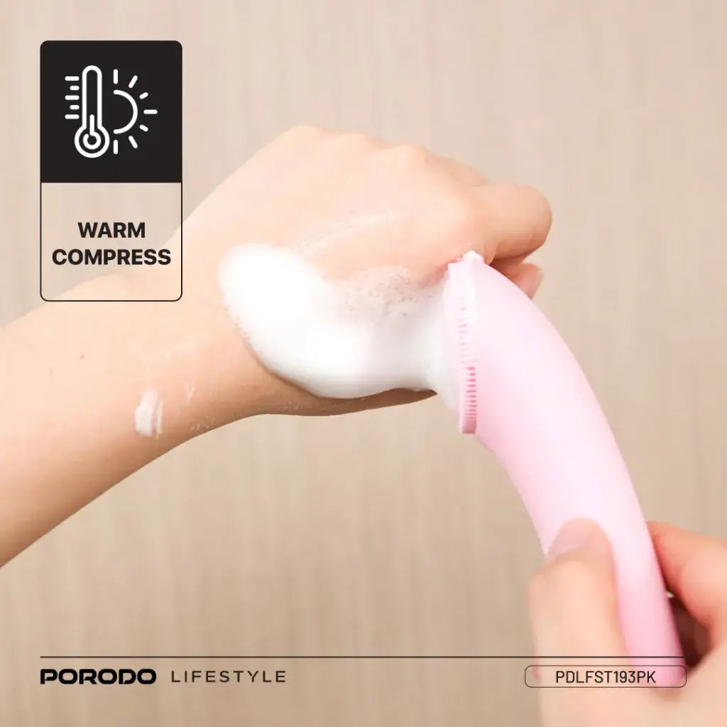 Porodo Lifestyle Sonic Vibration Facial Cleansing Brush